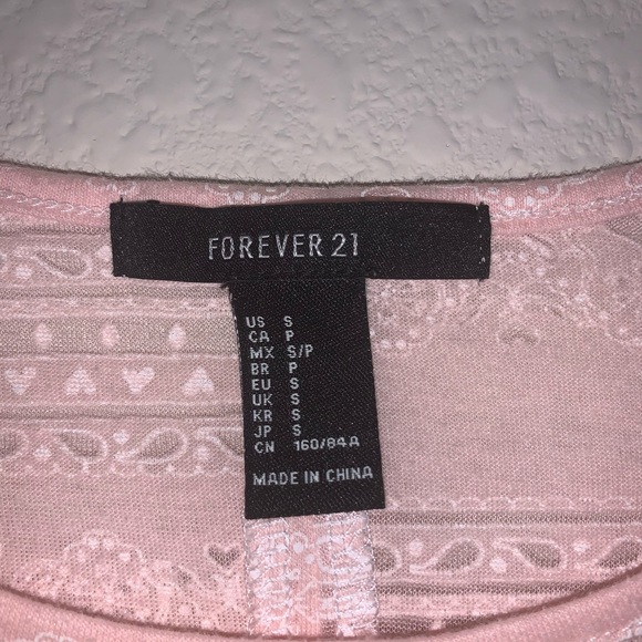 Pink Open Back Top - Picture 3 of 3